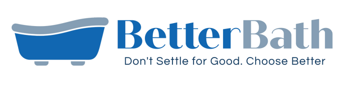 BetterBath Logo - Long. Tub Left